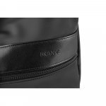 ROVER BACKPACK. Ruksak od mikrovlakana i PU - Crna