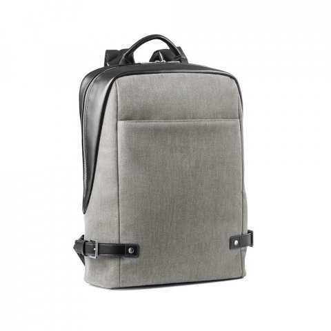 DIVERGENT BACKPACK II. Ranac za laptop do 15,6'' od tkanine i PU - Bež