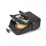 AVENIR. Laptop kolica-ranac 17'' u poliester 1680D i 300D - Crna