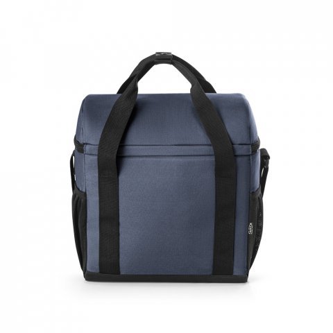 ROMA M. Borsa termica imbottita in poliestere riciclato 600D ripstop 11 L - Blu