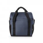ROMA M. Borsa termica imbottita in poliestere riciclato 600D ripstop 11 L - Blu