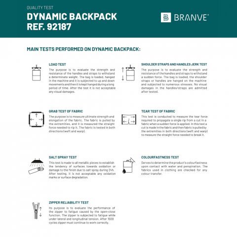 DYNAMIC BACKPACK II. 2i en rygs&aelig;k , rygs&aelig;k og k&oslash;letaske