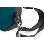 ROVER BACKPACK II. Ruksak od tkanine i PU - Petrol plava