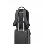 GENOA BPACK. Anti-theft backpack in 600D high-density recycled polyester - Син