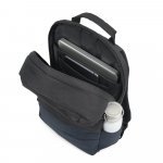 GENOA BPACK. Anti-theft backpack in 600D high-density recycled polyester - Син