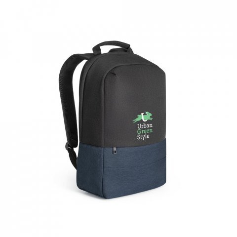 GENOA BPACK. Anti-theft backpack in 600D high-density recycled polyester - Син