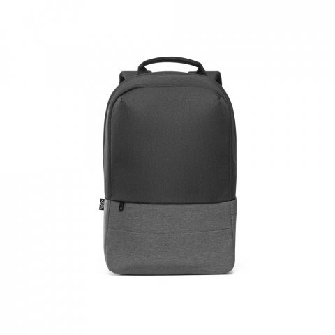 GENOA BPACK. Anti-theft backpack in 600D high-density recycled polyester - сив