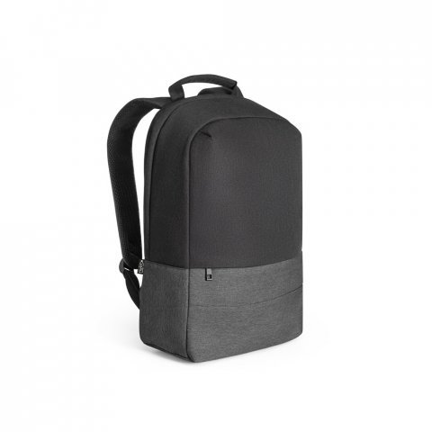 GENOA BPACK. Anti-theft backpack in 600D high-density recycled polyester - сив