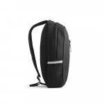 DELFOS. Rucksack mit einem Schultergurt aus 300D recyceltem Polyester und 600D recyceltem Polyester, mit 210D-Futter aus recyceltem Polyester - Schwarz