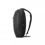 DELFOS. Rucksack mit einem Schultergurt aus 300D recyceltem Polyester und 600D recyceltem Polyester, mit 210D-Futter aus recyceltem Polyester - Schwarz