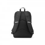 DELFOS BACKPACK. 300D gerecycled polyester en 600D gerecycled polyester laptop rugzak met reflecterende elementen - Zwart