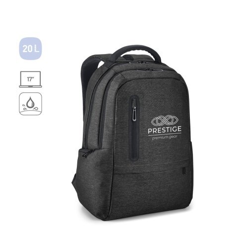 RE-BOSTON. Vodootporni ranac za laptop od recikliranog najlona 2Tone sa odeljkom za 210D
