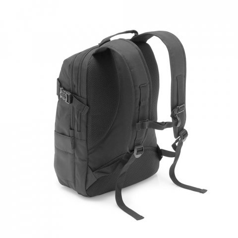 ZIPPERS BPACK. Раница за лаптоп 15.6'' от 300D полиестер и 840D жакард - черно