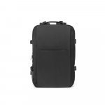 DALLAS. High-density recycled 600D polyester travel backpack for 17.3" laptop - черно