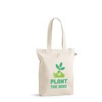 GIRONA. Ta&scaron;ka z bavlny (50 %), recyklovan&eacute; bavlny (30 %) a polyesteru (20 % rPET) (220 g/m&sup2;)