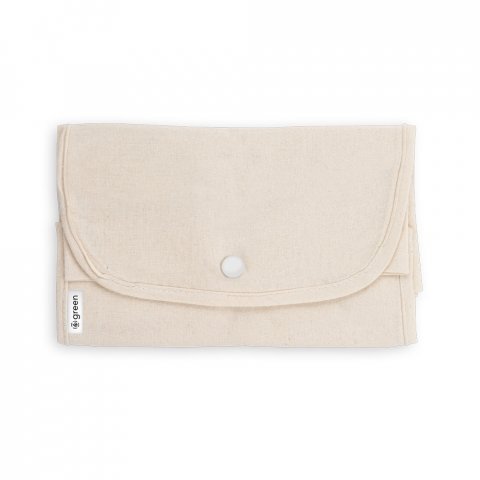 BEIRUT. &Ouml;sszecsukhat&oacute; t&aacute;ska pamutb&oacute;l (50%), &uacute;jrahasznos&iacute;tott pamutb&oacute;l (30%) &eacute;s poli&eacute;szterből (20% rPET) (140 g/m&sup2;) - Vil&aacute;gos nat&uacute;r