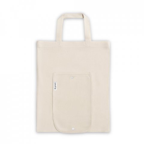 BEIRUT. &Ouml;sszecsukhat&oacute; t&aacute;ska pamutb&oacute;l (50%), &uacute;jrahasznos&iacute;tott pamutb&oacute;l (30%) &eacute;s poli&eacute;szterből (20% rPET) (140 g/m&sup2;) - Vil&aacute;gos nat&uacute;r