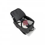 CIES. Rygs&aelig;k udviklet til at opfylde de m&aring;l, som de fleste flyselskaberne kr&aelig;ver, i 600D genanvendt polyester med h&oslash;j densitet - M&oslash;rkegr&aring;