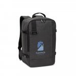 CIES. Rygs&aelig;k udviklet til at opfylde de m&aring;l, som de fleste flyselskaberne kr&aelig;ver, i 600D genanvendt polyester med h&oslash;j densitet - M&oslash;rkegr&aring;