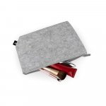 MALLORCA. Multifunctionele tas van gerecycled vilt (100% rPET) - Licht grijs
