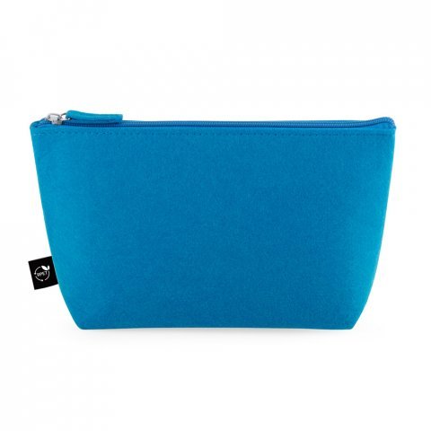 MALLORCA. Multifunctionele tas van gerecycled vilt (100% rPET) - Licht blauw