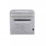 FELPY SLEEVE. Geantă pentru laptop din p&acirc;slă reciclată (100% rPET) - Gri deschis