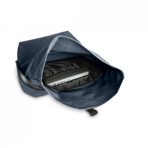 ATENAS. Mochila para computador port&aacute;til em 600D 17.3" - Azul