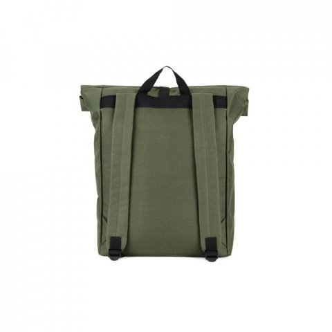 ATENAS. Mochila para computador port&aacute;til em 600D 17.3" - Verde escuro