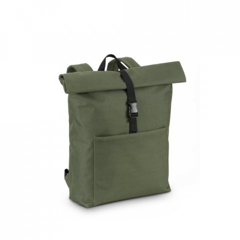 ATENAS. Mochila para computador port&aacute;til em 600D 17.3" - Verde escuro