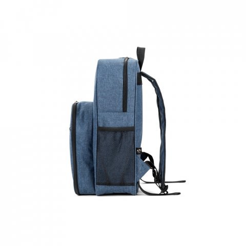 WHITSUNDAY. 600D High Density Recycled Polyester Picnic Cooler Backpack - Blue
