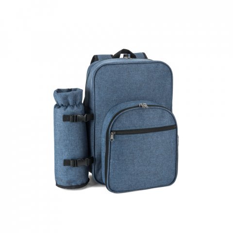 WHITSUNDAY. 600D High Density Recycled Polyester Picnic Cooler Backpack - Blue