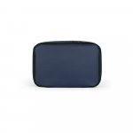 CANCUN LARGE. Thermal bag in 600D, recycled polyester, with adjustable webbing strap 14 L - Blue