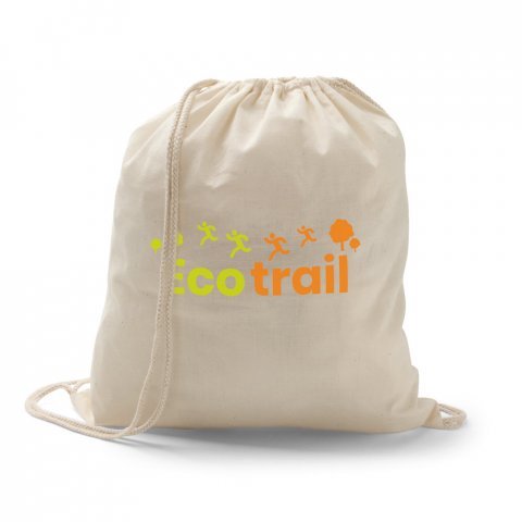 HANOVER. Turnbeutel aus 100% Baumwolle (100 g/m&sup2;) - Naturhell