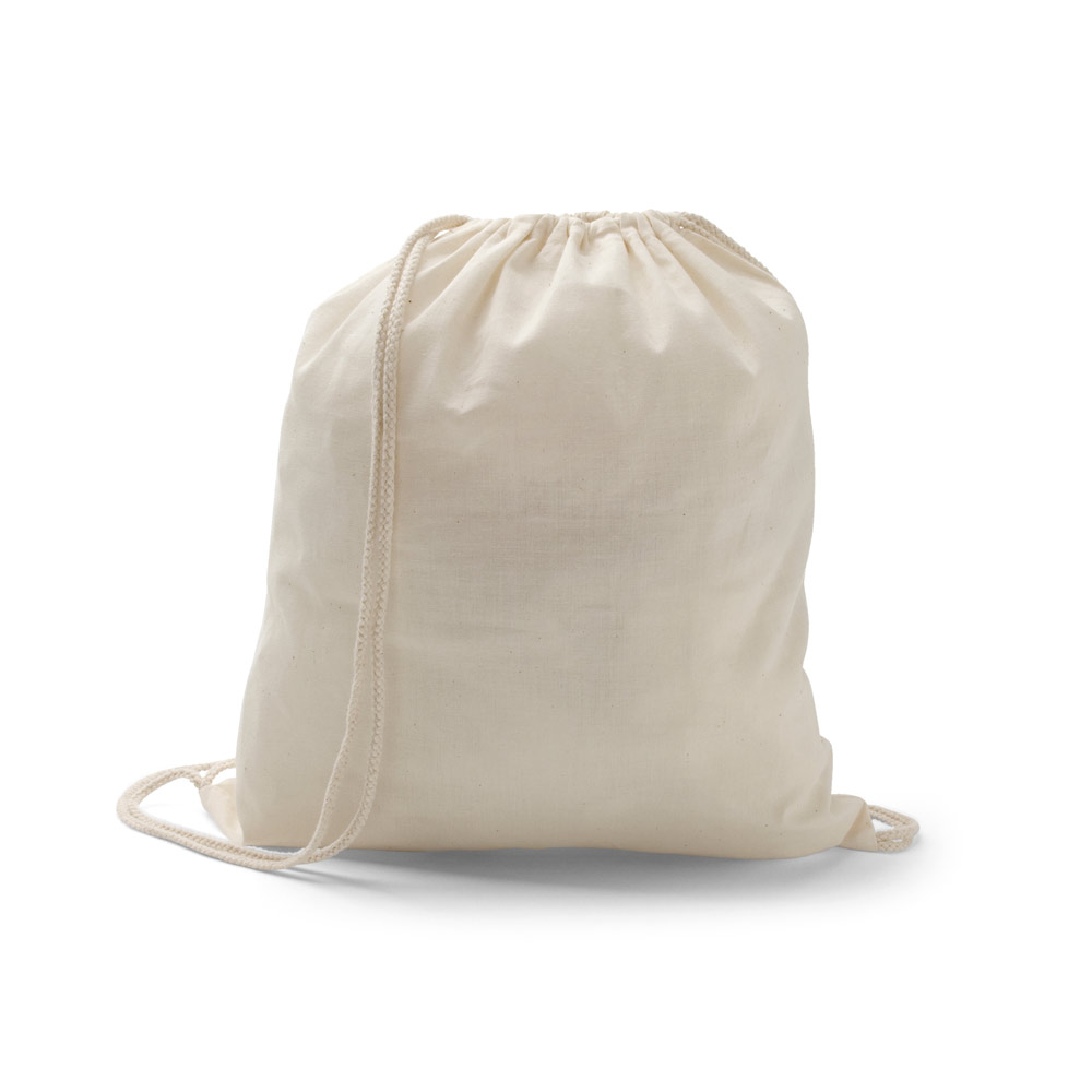 HANOVER. Zaino a sacca in cotone 100% (100 g/m²)