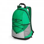 TURIM II. 600D &aring;tervunnen polyester ryggs&auml;ck - Gr&ouml;n