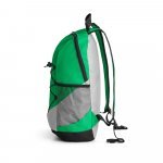 TURIM II. 600D &aring;tervunnen polyester ryggs&auml;ck - Gr&ouml;n
