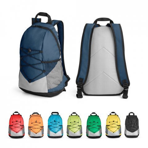 TURIM II. 600D &aring;tervunnen polyester ryggs&auml;ck