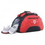 FIT. Bolsa de deportes poli&eacute;ster 600D - Rojo