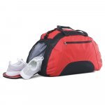 FIT. Bolsa de deportes poli&eacute;ster 600D - Rojo