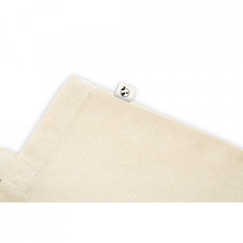 LEON. 100% organic cotton bag (140 g/m&sup2;) - Light natural