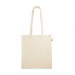 LEON. 100% organic cotton bag (140 g/m&sup2;) - Light natural