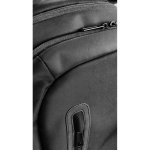 BOSTON SOLID. Zaino per laptop (17") in nylon 150D con 2 scomparti imbottiti - Nero