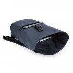 PORTLAND. PU roll top ranac sa džepom za laptop od 16" - Plava