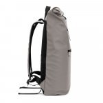 PORTLAND. PU roll top ranac sa džepom za laptop od 16" - Siva
