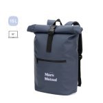 PORTLAND. PU batoh s rolovac&iacute;m vrchom a vreckom na 16" notebook