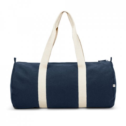 SAINT SPORT. Sporttas van gerecycled katoen en gerecycled polyester (380 g/m&sup2;) - Blauw