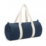 SAINT SPORT. Sporttas van gerecycled katoen en gerecycled polyester (380 g/m&sup2;) - Blauw