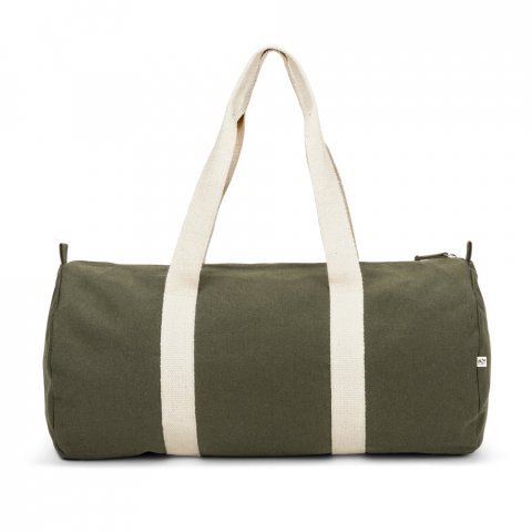 SAINT SPORT. Sporttas van gerecycled katoen en gerecycled polyester (380 g/m&sup2;) - Donkergroen