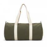 SAINT SPORT. Sporttas van gerecycled katoen en gerecycled polyester (380 g/m&sup2;) - Donkergroen