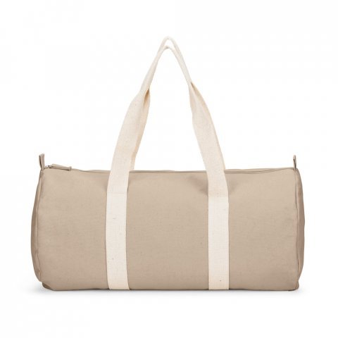 SAINT SPORT. Sporttas van gerecycled katoen en gerecycled polyester (380 g/m&sup2;) - Naturel